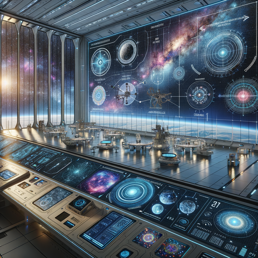 Futuristic Space Station